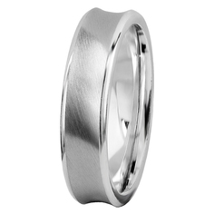 Кольцо обручальное из серебра р. 16,5 Юверос rn 15