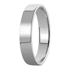 Кольцо обручальное из серебра р. 21,5 Юверос кл 0060с