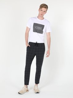 Брюки мужские Colins CL1056074_Q1.V1_NAV синие S