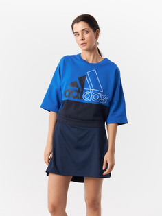 Свитшот женский Adidas FK6641 голубой XS