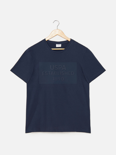 Футболка мужская U.S. POLO Assn. G081SZ011-000-1574165-FERAS синяя 2XL