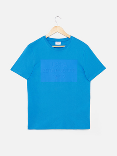 Футболка мужская U.S. POLO Assn. G081SZ011-000-1574165-FERAS синяя XS