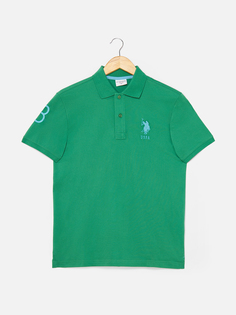 Футболка мужская U.S. POLO Assn. G081SZ011-000-1571241-JIROIY023 зеленая XS