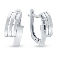 Серьги из серебра 585Gold 702010560