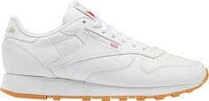 Кроссовки мужские Reebok Classic Leather белые 11.5 US