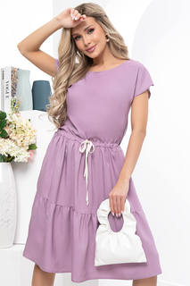 Платье женское LT Collection Белинда фиолетовое 54 RU