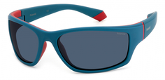 Спортивные солнцезащитные очки мужские Polaroid PLD 2135/S серые