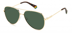 Солнцезащитные очки унисекс Polaroid PLD 6187/S зеленые