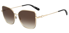 Солнцезащитные очки женские MOSCHINO LOVE MOL056/S коричневые