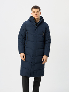 Пуховик Anta для мужчин, удлиненный, синий, размер L, 852338911-4