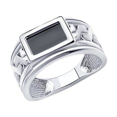 Кольцо из серебра р. 20,5 Diamant 94-112-00567-1, шпинель нано