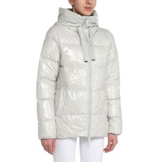 Пуховик женский Maison David MLY011 серый L