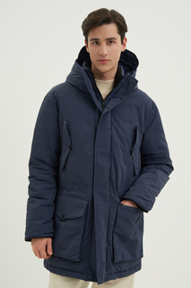 Куртка мужская Finn Flare FWD21055 синяя 2XL
