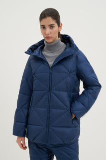 Куртка женская Finn Flare FWB110137 синяя XL