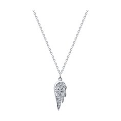 Колье из серебра 40-45 см SOKOLOV 94071006, фианит