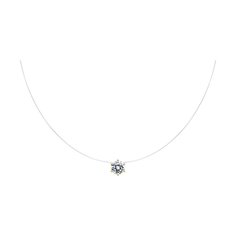 Колье из желтого золота 45 см Diamant 53-170-01157-6, фианит