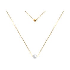 Колье из красного золота 43 см Diamant 31-370-01822-1, жемчуг