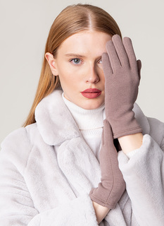 Перчатки женские Каляев 65480 капучино, one size