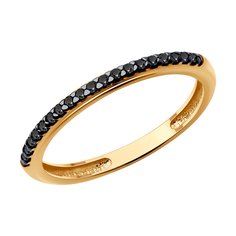 Кольцо из серебра р. 18,5 Diamant 93-110-02077-1, фианит