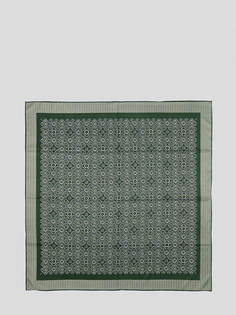 Платок женский Basconi LHBC0073 зеленый, 85х85 см