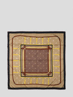 Платок женский Basconi LHBC0100 коричневый, 90х90 см