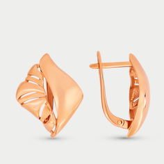 Серьги из розового золота Династия 012272-1000