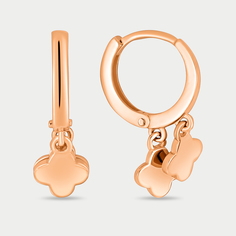Серьги из розового золота Delta 2203815