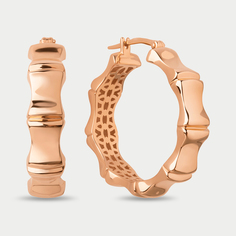 Серьги из розового золота Династия 902422-1000