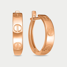 Серьги из розового золота Delta 2202599
