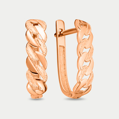 Серьги из розового золота Красносельский Ювелир АСд939-3793
