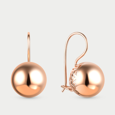 Серьги из розового золота Династия 901702-1000