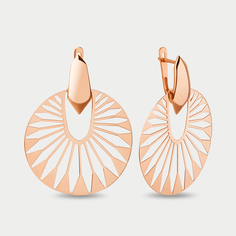 Серьги из розового золота Династия 501022-1000