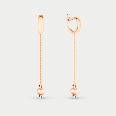 Серьги из розового золота LINEA 03603