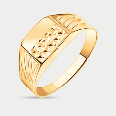 Кольцо из желтого золота р. 18,5 Atoll 4151А-2