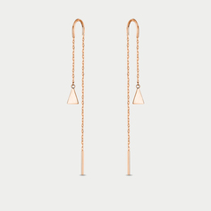Серьги из розового золота Corona сз0093пр