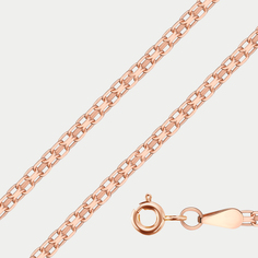 Цепочка из розового золота 50 см LINEA 8060200П-50