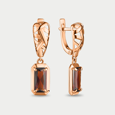 Серьги из розового золота МАСКОМ 200-1530_grst-001, гранат