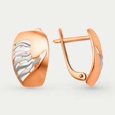Серьги из розового золота Сорокин 40242200