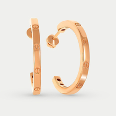 Серьги из розового золота Талант 12-0П-0000-29647