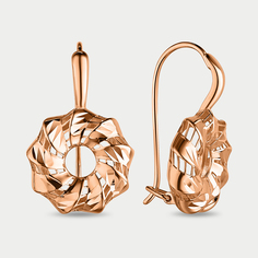 Серьги из розового золота Красносельский Ювелир АСд978-3880