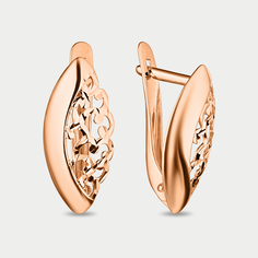 Серьги из розового золота Красносельский Ювелир АСд679-2807