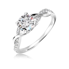 Кольцо из серебра р. 16 VALTERA 091622, фианит