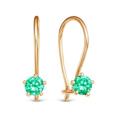 Серьги из серебра VALTERA 119054, фианит