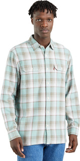 Рубашка мужская Levis Men Jackson Worker Shirt голубая XL Levis®