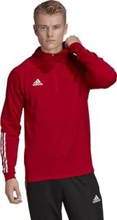 Толстовка мужская Adidas Con20 Tk Hood красная 2XLT