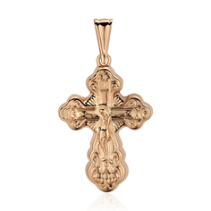 Кулон из красного золота Эстет 01Р011127