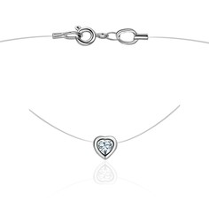 Колье из серебра 38 см Эстет 01Л151611