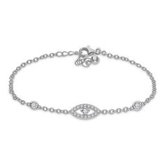 Браслет из серебра р. 16 585Gold 705000789, фианит