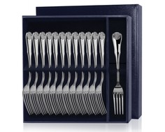 Серебряный столовый набор «Визит» 12 предметов (вилки)261ВЛ01001,Ф0841215/Р АргентА