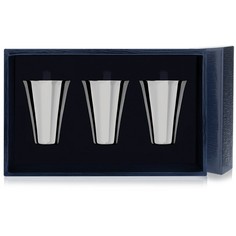 Серебряный набор стопок "Гладкая" на 3 предмета343СТ00001, Ф0160306 АргентА